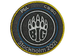 Patch BIG | Stockholm 2021 - Preço e onde comprar no CS2