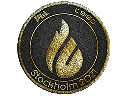 Patch Copenhagen Flames (Gold) | Stockholm 2021 - Preço e onde comprar no CS2