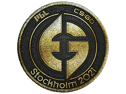 Patch Evil Geniuses (Gold) | Stockholm 2021 - Preço e onde comprar no CS2