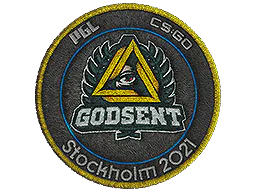Patch GODSENT | Stockholm 2021 - Preço e onde comprar no CS2