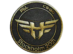 Patch Heroic (Gold) | Stockholm 2021 - Preço e onde comprar no CS2
