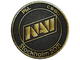 Patch Natus Vincere (Gold) | Stockholm 2021 - Preço e onde comprar no CS2