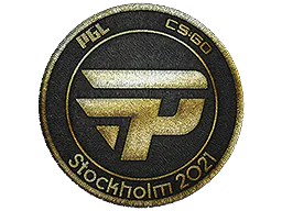 Patch paiN Gaming (Gold) | Stockholm 2021 - Preço e onde comprar no CS2