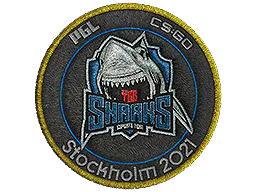Patch Sharks Esports | Stockholm 2021 - Preço e onde comprar no CS2