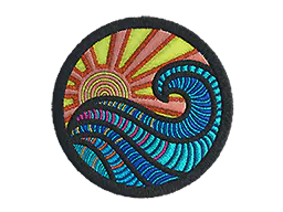 Patch Sunset Wave - Preço e onde comprar no CS2