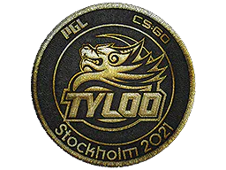 Patch Tyloo (Gold) | Stockholm 2021 - Preço e onde comprar no CS2