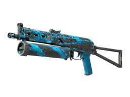 PP-Bizon | Blue Streak (Well-Worn) — skin CS2