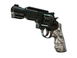 R8 Revolver | Bone Forged (Well-Worn) — skin CS2