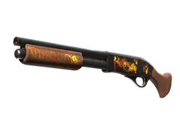Sawed-Off | Origami (Battle-Scarred) — skin CS2