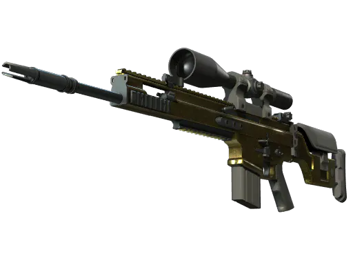 SCAR-20 Brass Battle-Scarred - Preço e onde comprar no CS2