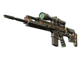 SCAR-20 | Caged (Battle-Scarred) — skin CS2