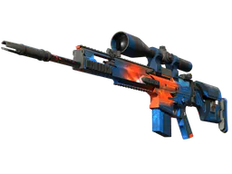 SCAR-20 | Cardiac (Battle-Scarred) — skin CS2