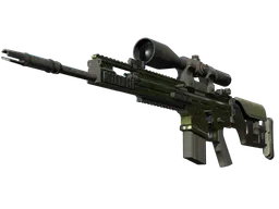 SCAR-20 | Green Marine (Battle-Scarred) — skin CS2