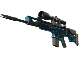 SCAR-20 | Grotto (Well-Worn) — skin CS2