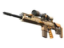 SCAR-20 Short Ochre Factory New - Preço e onde comprar no CS2