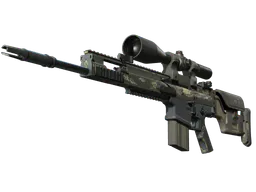 SCAR-20 | Stone Mosaico (Battle-Scarred) — skin CS2