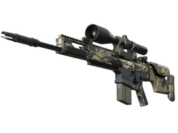 SCAR-20 | Stone Mosaico (Well-Worn) — skin CS2