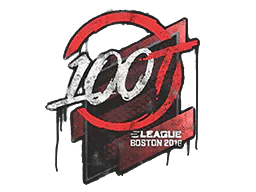 Graffiti 100 Thieves | Boston 2018 - Preço e onde comprar no CS2