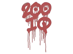 Graffiti 200 IQ (Blood Red) - Preço e onde comprar no CS2
