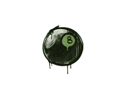 Graffiti 8-Ball (Battle Green) - Preço e onde comprar no CS2
