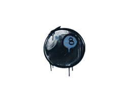 Graffiti 8-Ball (Monarch Blue) - Preço e onde comprar no CS2
