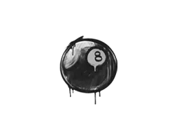 Graffiti 8-Ball (Shark White) - Preço e onde comprar no CS2