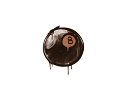 Graffiti 8-Ball (Tiger Orange) - Preço e onde comprar no CS2