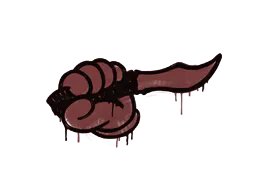 Graffiti Backstab (Brick Red) - Preço e onde comprar no CS2