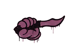 Graffiti Backstab (Princess Pink) - Preço e onde comprar no CS2