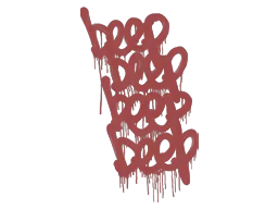 Graffiti BEEP (Blood Red) - Preço e onde comprar no CS2