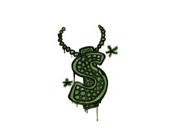 Graffiti Bling (Battle Green) - Preço e onde comprar no CS2