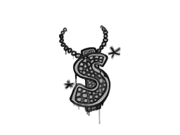 Graffiti Bling (Shark White) - Preço e onde comprar no CS2
