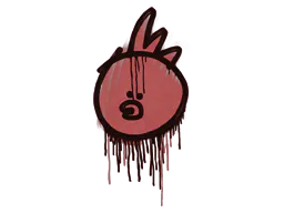 Graffiti Bock Bock (Blood Red) - Preço e onde comprar no CS2