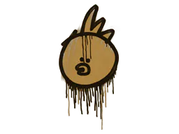 Graffiti Bock Bock (Desert Amber) - Preço e onde comprar no CS2