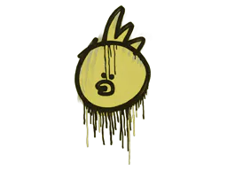 Graffiti Bock Bock (Tracer Yellow) - Preço e onde comprar no CS2