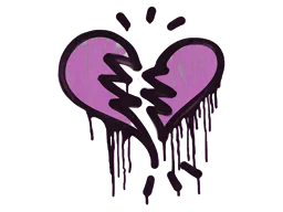 Graffiti Broken Heart (Bazooka Pink) - Preço e onde comprar no CS2