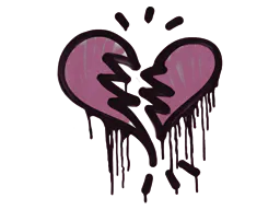 Graffiti Broken Heart (Princess Pink) - Preço e onde comprar no CS2