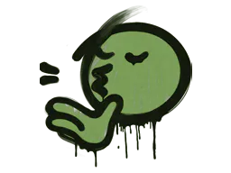 Graffiti Chef Kiss (Battle Green) - Preço e onde comprar no CS2
