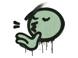 Graffiti Chef Kiss (Cash Green) - Preço e onde comprar no CS2