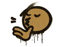 Graffiti Chef Kiss (Desert Amber) - Preço e onde comprar no CS2