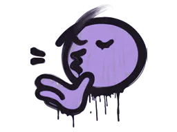 Graffiti Chef Kiss (Violent Violet) - Preço e onde comprar no CS2