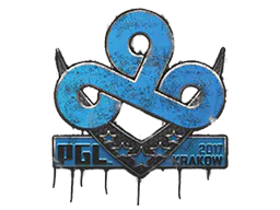 Graffiti Cloud9 | Krakow 2017 - Preço e onde comprar no CS2