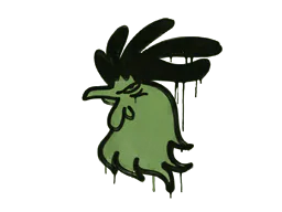 Graffiti Cocky (Battle Green) - Preço e onde comprar no CS2