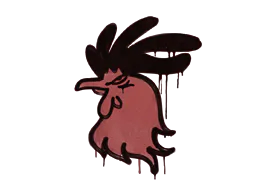 Graffiti Cocky (Blood Red) - Preço e onde comprar no CS2