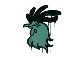 Graffiti Cocky (Frog Green) - Preço e onde comprar no CS2