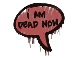 Graffiti Dead Now (Blood Red) - Preço e onde comprar no CS2