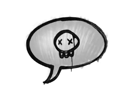 Graffiti Death Sentence (Shark White) - Preço e onde comprar no CS2