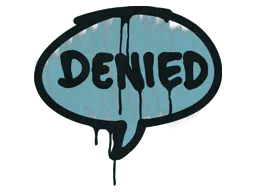 Graffiti Denied (Wire Blue) - Preço e onde comprar no CS2
