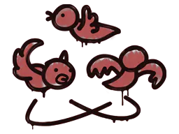 Graffiti Dizzy (Blood Red) - Preço e onde comprar no CS2