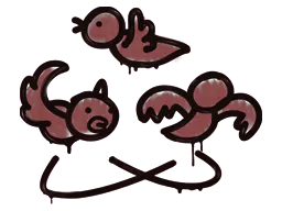 Graffiti Dizzy (Brick Red) - Preço e onde comprar no CS2